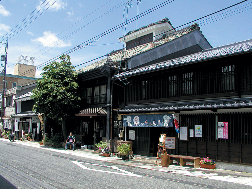 北国街道小諸宿のまちなみ