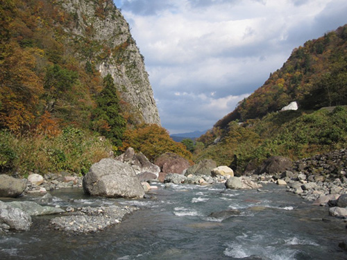 小滝川硬玉産地
