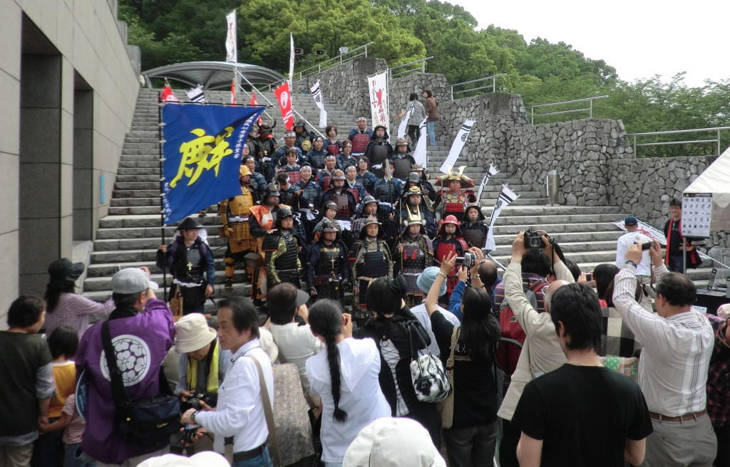 長宗我部フェス 甲冑隊