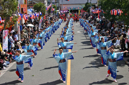 牛深のハイヤ祭り
