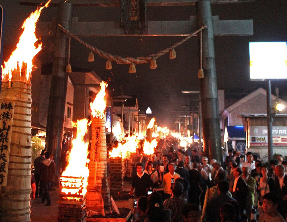吉田の火祭り