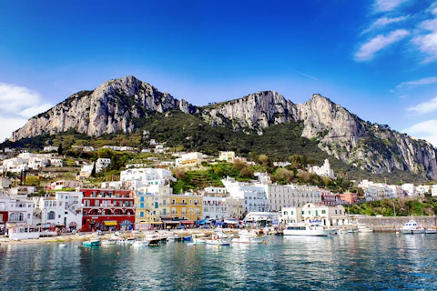 イタリアのカプリ島