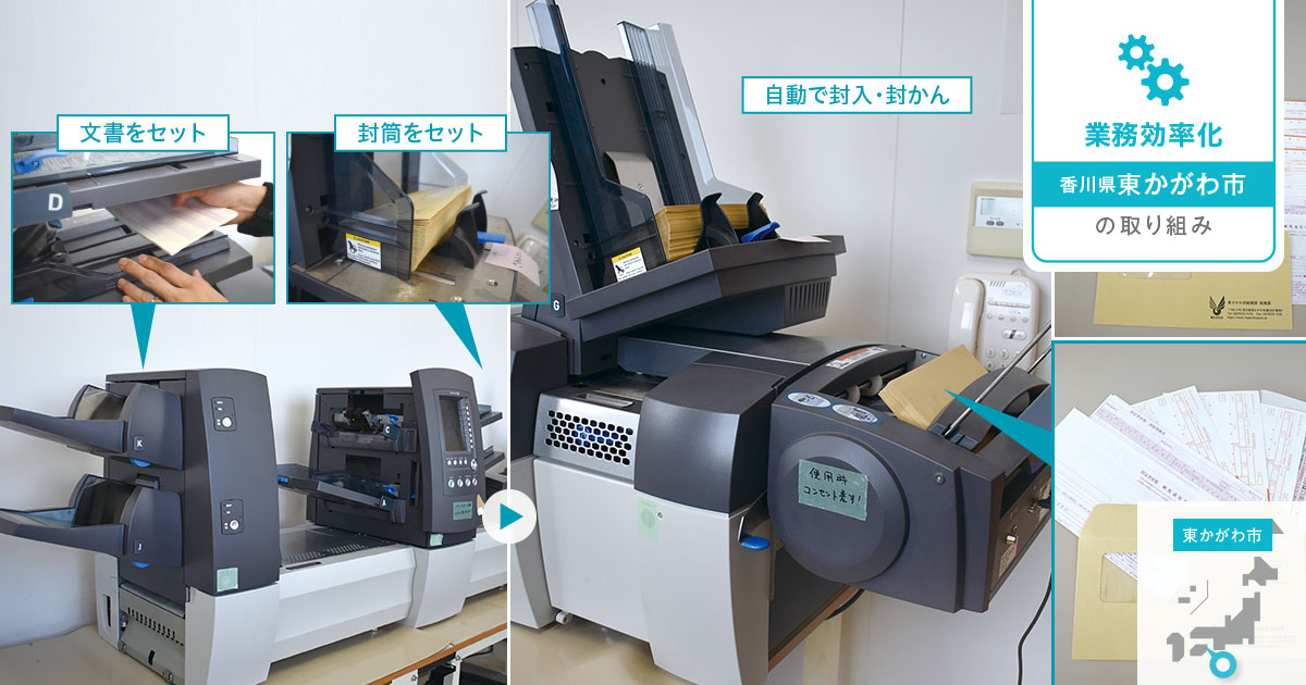 迅速で正確な発送業務を簡単に実現、封入作業で見た自動化機器の真価